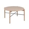 Modern Furniture ANTAL Round Coffee Table 80cm - Oak
