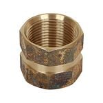 Brasshards 20mm Brass Threaded Hexagon Socket