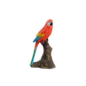 Northcote Pottery 25cm Parrot Red Garden Statue