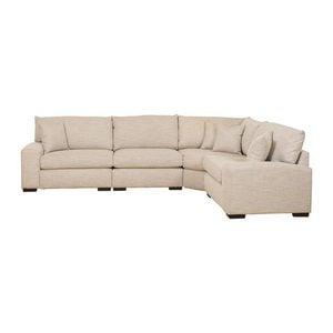 Clayton Sectional Sofa Beige (ABCD)