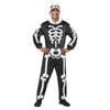 Skeleton One Piece Costume Dress Up Party Cosplay/Halloween Outfit Adults L-XL