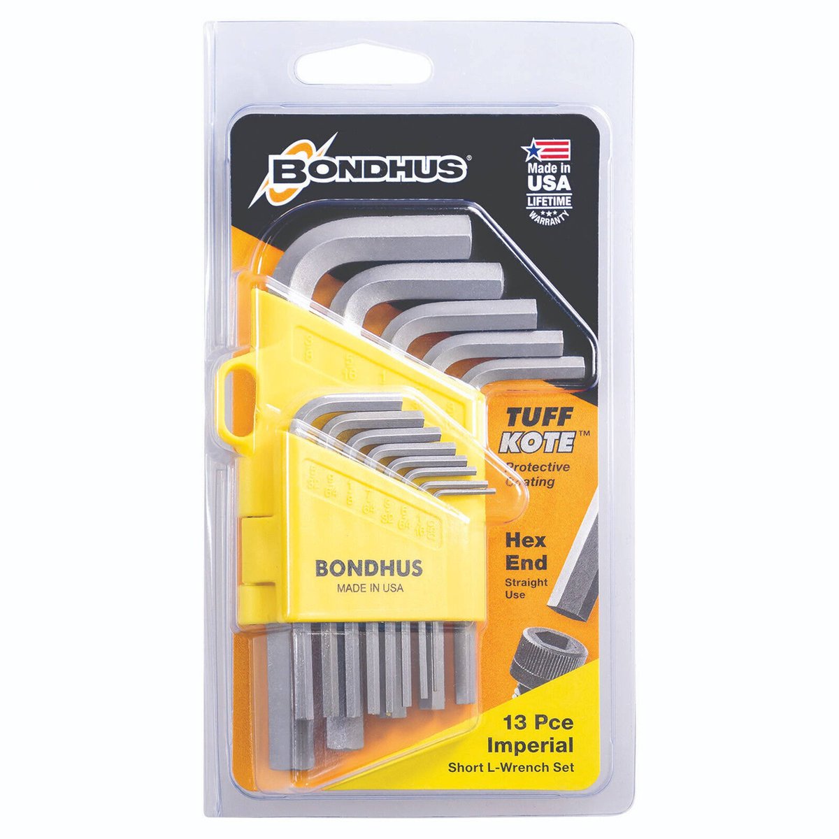 Bondhus 13 Piece Imperial Short Keys Hex Set - Bunnings New Zealand