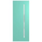 Hume 820 x 2040 x 40mm Entrance Door Focus Translucent Glass DCT1