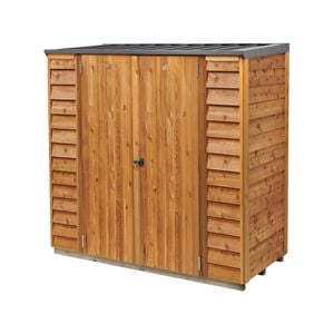 Cedar Shed 1.8 x 0.84m Cambridge Locker