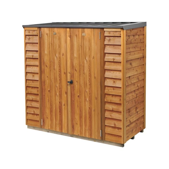 Cedar Shed 1.8 x 0.84m Cambridge Locker