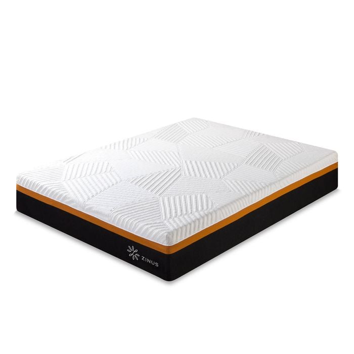Zinus 30cm Hybrid King Mattress Chiro Comfort 3 Zone Memory Foam Pocket Spring