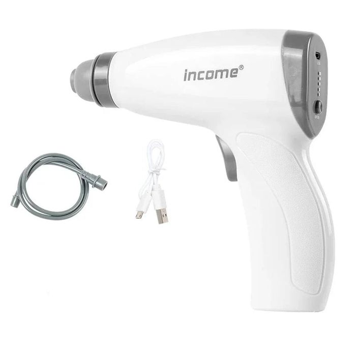 Electric Cupping Gun with Pressure Pump White