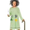 Roald Dahl Girls Classic Mrs Twit Book Week Costume - 4-6