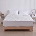 Dreamaker HealthGuard Anti-Allergy Dust Mite Protection Cotton Quilted Electric Blanket Queen Bed
