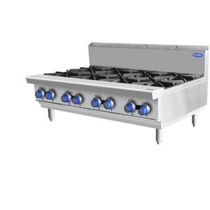 OPEN 8 BURNER COOK TOPS LPG AT80G8B-C-LPG