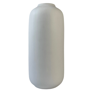 36cm White Tall Ceramic Vase