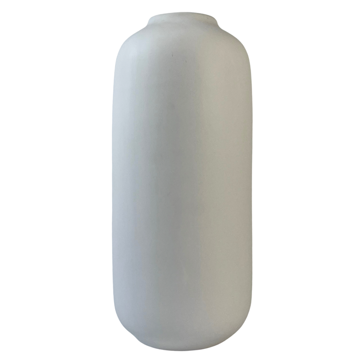 36cm White Tall Ceramic Vase
