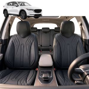 Australian Goose Front Seat Covers for Mazda CX-5 2017 - 2025 (KF) - PU Leather, Black (2pc)
