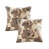 SOGA 2X 50cm Square Vintage Decorative Embroidered Floral Throw Pillow