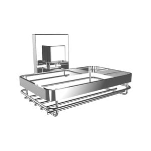 Fusion-Loc 13kg Stainless Steel Suction Soap Dish - Stainless Steel