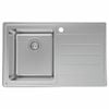 Everhard 800mm Stainless Steel Nugleam Edge LH Bowl And Drainer