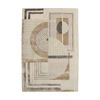 Colorscope retro design 2 contemporary indoor rug silver 250x350cm