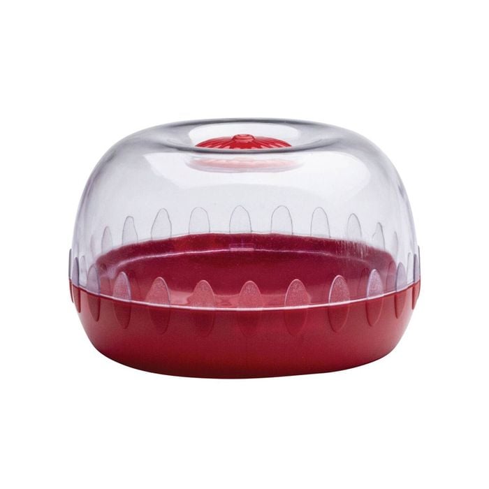 Cuisena 11cm Plastic Fresh Fruit/Veggie Keeper Pod - Red