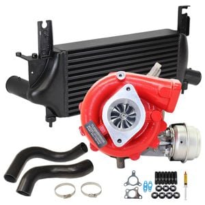 Gen1 High Flow Turbo With 75mm Intercooler & Hoses For Nissan Navara D40 Yd25 2.5l