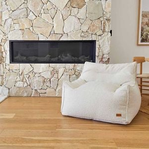 Serena Armchair - Bouclé Cream - For Adults, Children & Teenagers - For Indoor Use