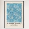 Galrie William Morris Marigold Cotton Print Exhibition from 1873 - Timeless Artistry, Black Frame, A4 21 x 30cm (8 x 12inch)