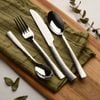 Sherwood Artisan 24 Piece Hammered Stainless Steel Cutlery Dinner Set Knife/fork/spoon