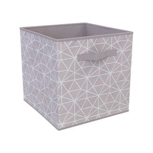 Flexi Storage Clever Cube Compact Fabric Insert - Geometric Lilac