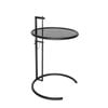 Sk Designer Living | Replica Eileen Gray Adjustable Cigarette Table | Matte Black
