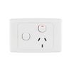 DETA Single Power Point with Extra Switch