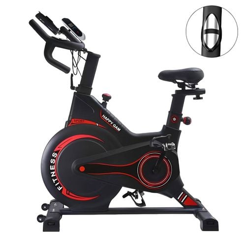 Red and black spin bike hotsell