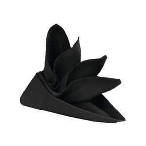Lollipop Cotton Napkin - Black