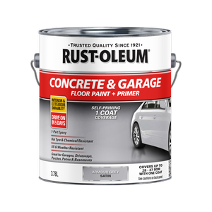 Rust-Oleum 3.78L Armour Grey Concrete And Garage Floor Paint - Armour Grey