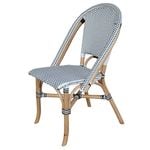 Home Bazar Black And White Parisian Dining Chair