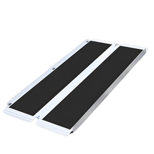 Heeve 1800mm Aluminium Single-Fold Premium Wheelchair Ramp With Carry Bag 300kg Capacity H0148