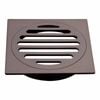 Mondella 100mm Dark Bronze Square Floor Grate