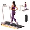 Everfit 3 in 1 Walking Pad Treadmill 12% Incline Foldable Under Desk Treadmills 40cm Belt Pink