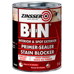 Zinsser 1L White B-I-N Primer Sealer Stain Killer