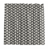 Barelli 180 x 180cm Polyester Shower Curtain Woven Chevron