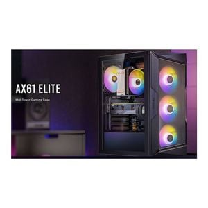 Antec Nax61 Elite Atx 120mm Argb Gaming Case