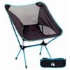 Ultralight Collapsible Camp Chair Folding Compact & Lightweight For Hiker Hiking
