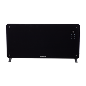 Euromatic 2400W Digital Glass Panel Heater with Remote EUR-DGP24MR