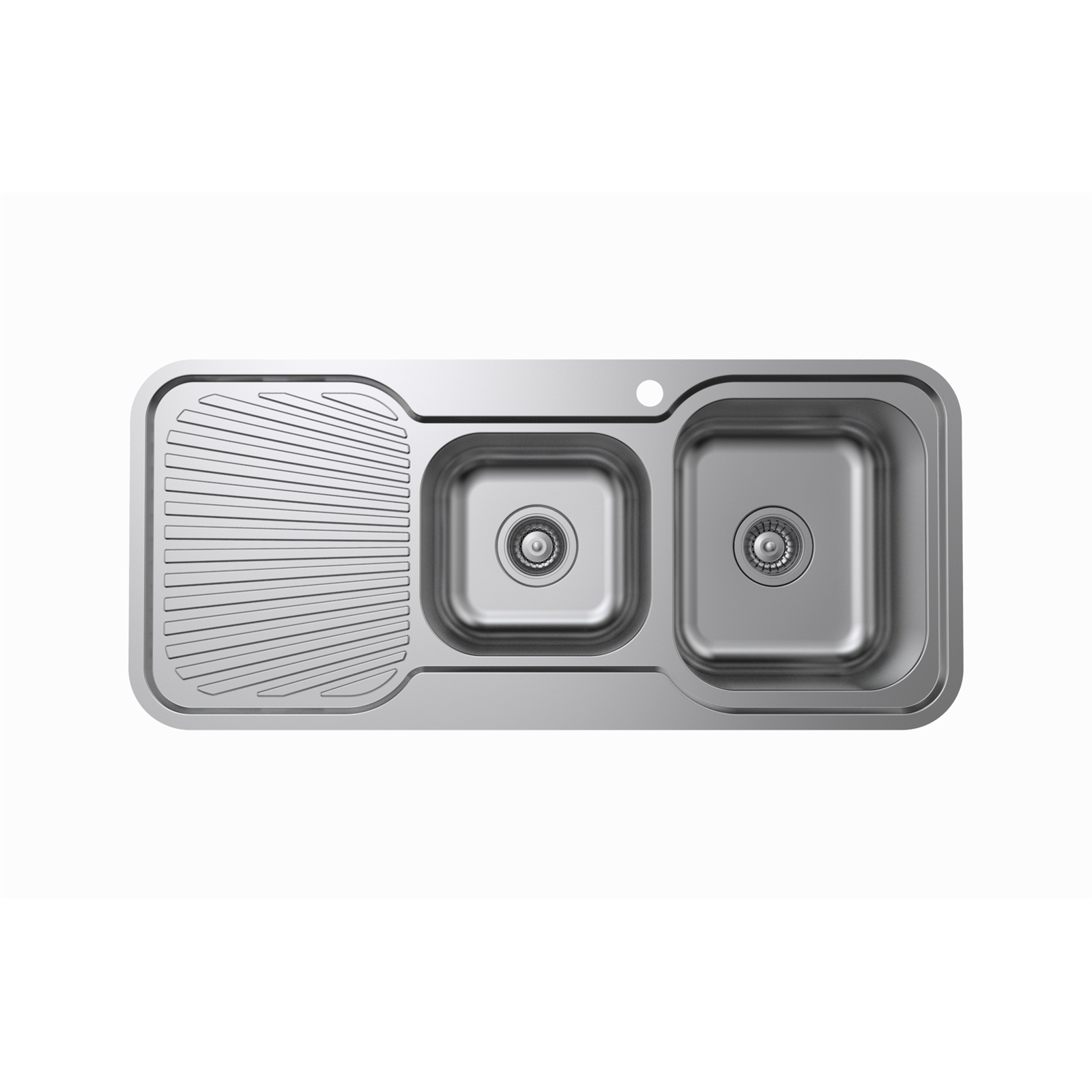 Estilo 1 & 3/4 Bowl Sink With Drainer Right Hand Bowl product image