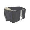Build-a-Shed 3.0 x 3.0 x 2.3m Gable Single Sliding Side Door Shed - Grey