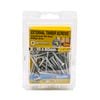 Zenith 8 - 10 x 60mm Galvanised Countersunk Rib Head Timber Screws - 50 Pack