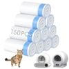 Advwin 150 Count Cat Litter Box Liners Drawstring Garbage Bags