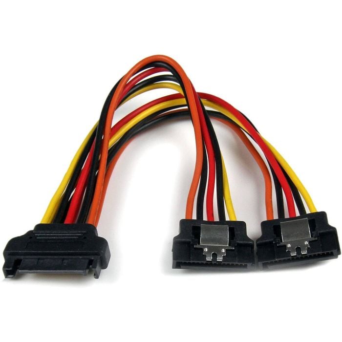 Startech.com Splitter Cord - 15.24 Cm - For Power Supply, Sata Drive - Sata / Sata - 1 Pcs