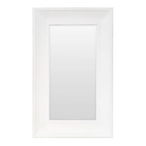 Bateman Floor Mirror - White