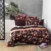 Renee Taylor 300TC Cotton Quilt Cover Set Queen Florence Plum