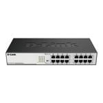 D-Link DGS-1016D 16-Port Gigabit Unmanaged Switch (Metal Housing)