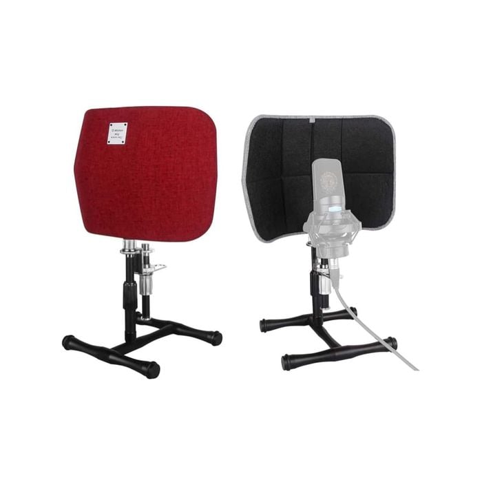 Alctron PF52 Desktop Mic Screen / Reflection Filter - Red